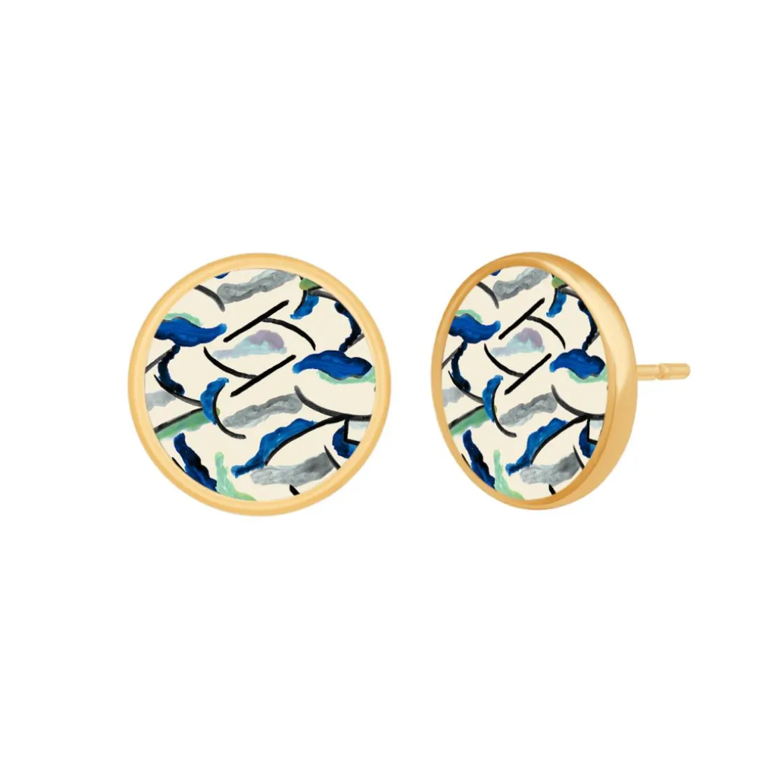 Boucles oreilles Christian Lacroix Bijoux - XFJ3902 Acier Doré