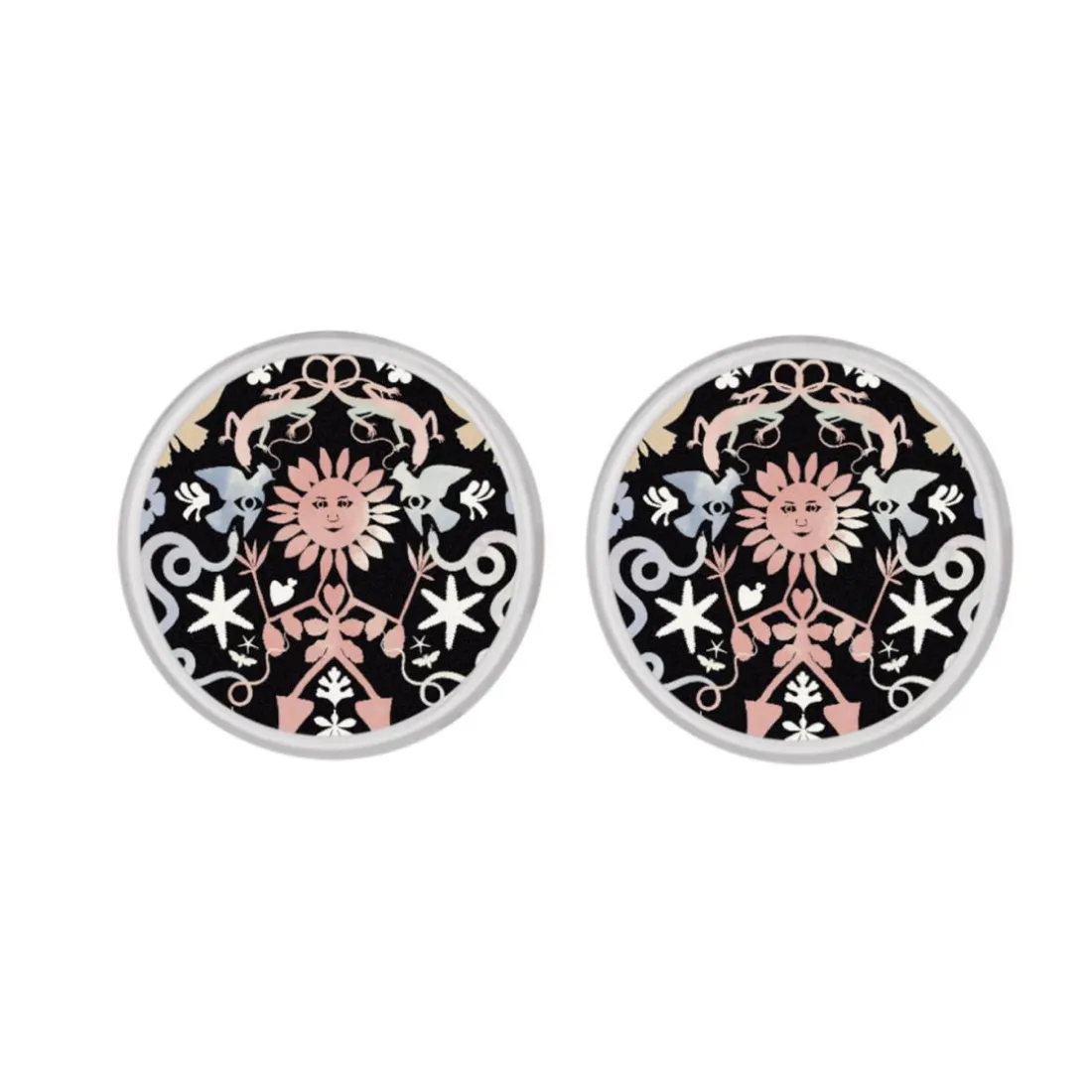 Boucles oreilles Christian Lacroix Bijoux - XFJ3801 Laiton Argent