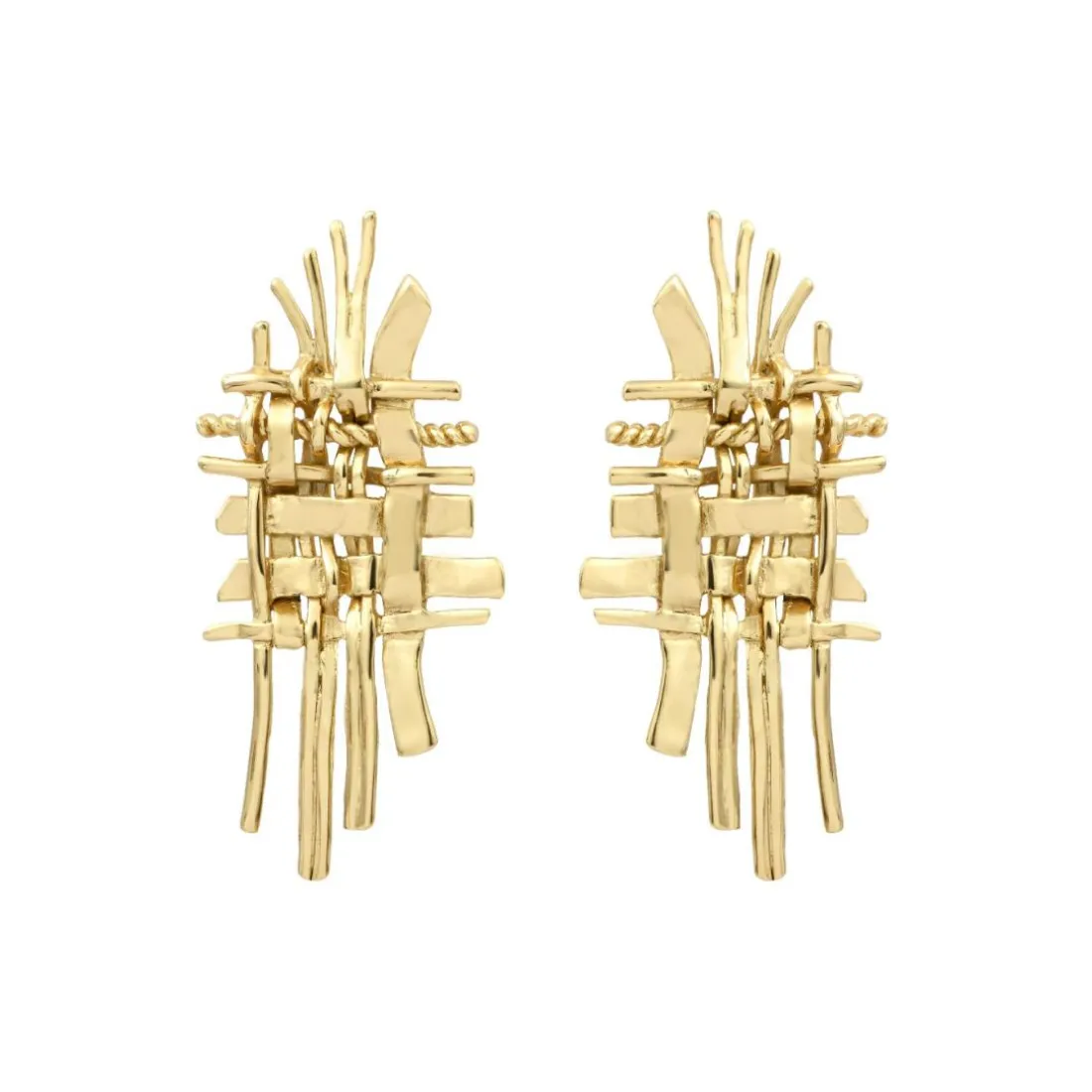 Boucles oreilles Christian Lacroix Bijoux Couture - XFJ31007 Laiton