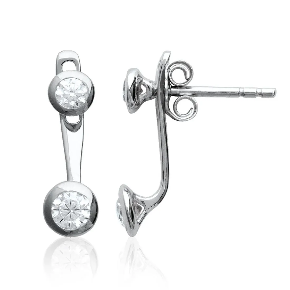 Boucles oreilles femme Argent Oxyde de zirconium Maison de la Bijouterie Z5ZVZZ0