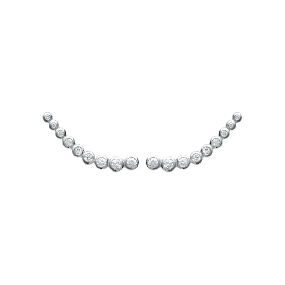 Boucles oreilles Femme oxyde de zirconium argent Maison de la Bijouterie Z5Z4UZ0