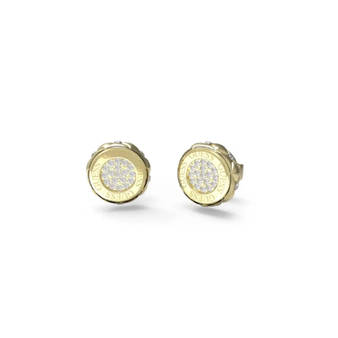 Boucles oreilles Guess Bijoux Stylish Guess - JUBE04595JWYG Acier Doré