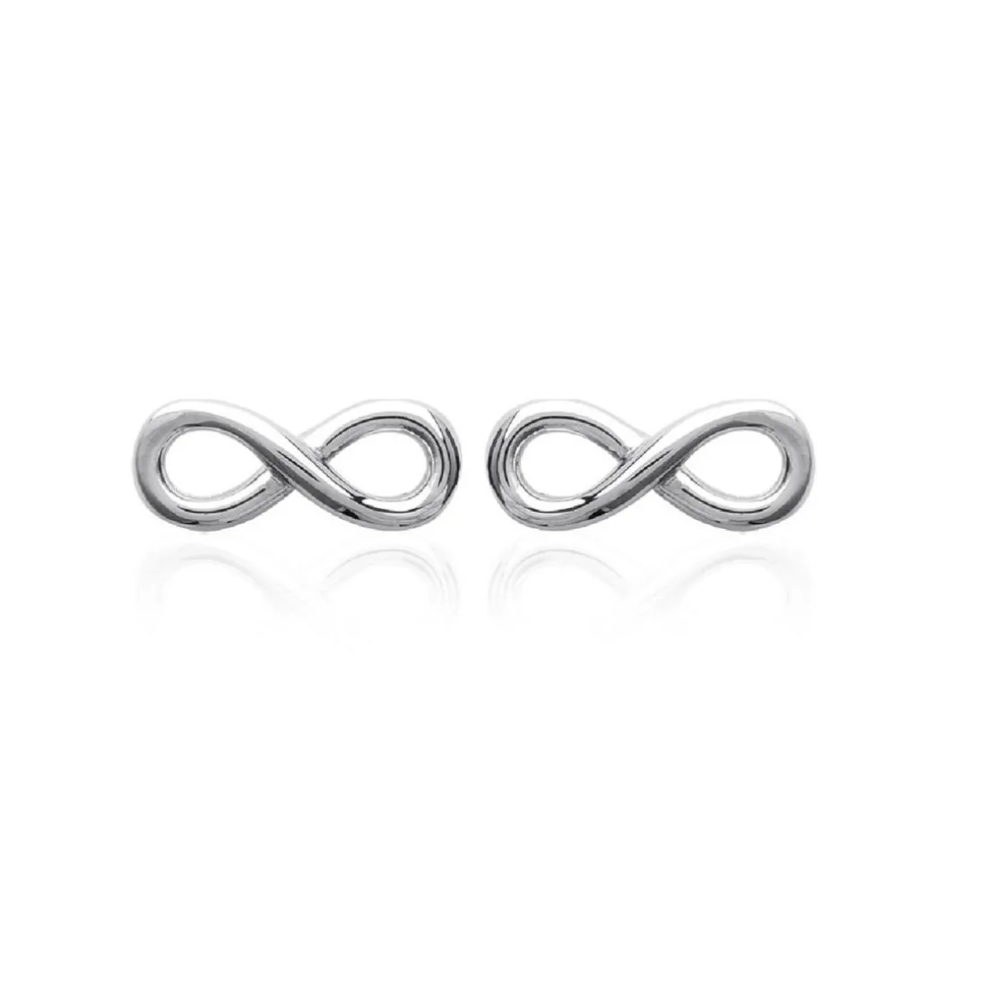 Boucles oreilles infinity Argent Maison de la Bijouterie W4UVY00