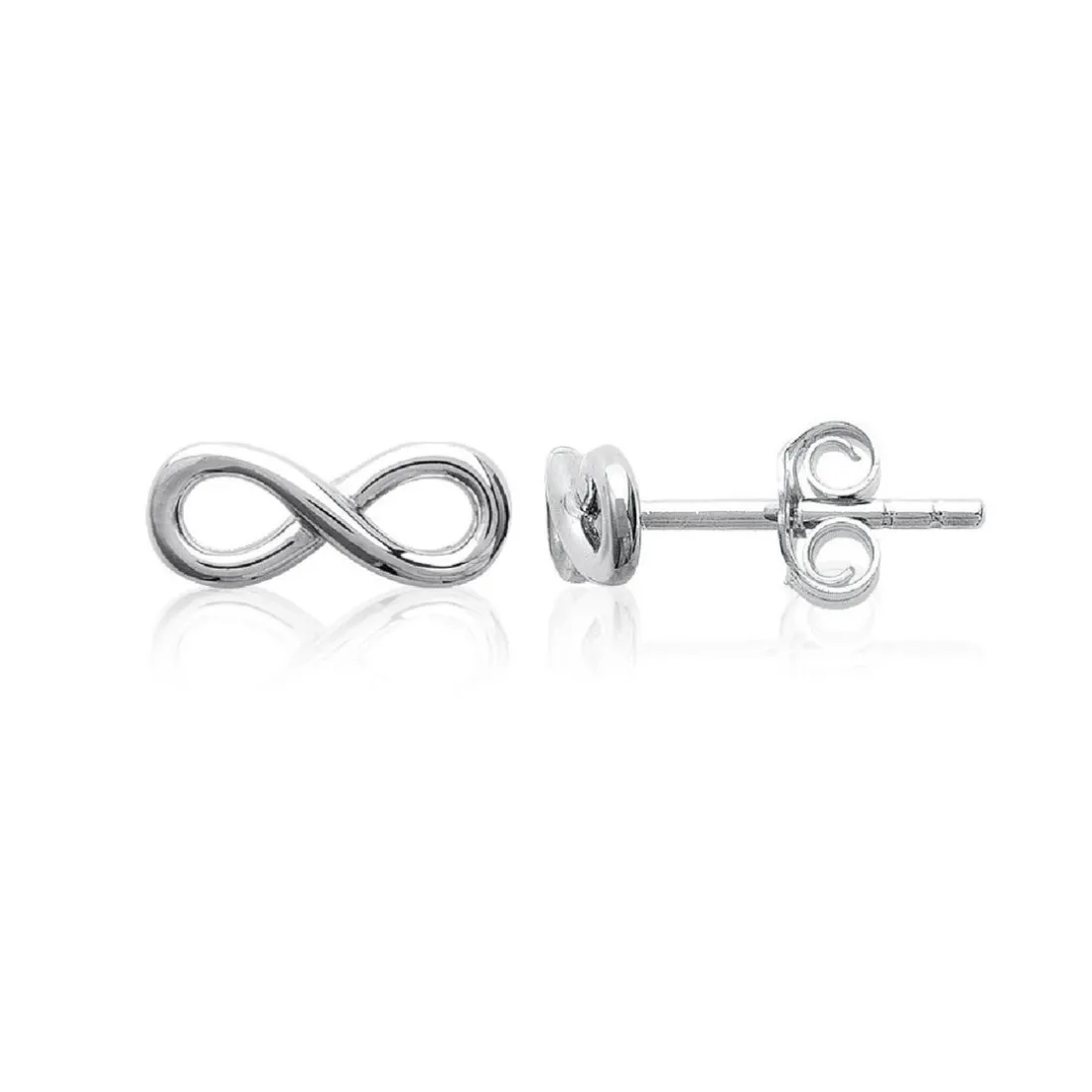Boucles oreilles infinity Argent Maison de la Bijouterie W4UVY00