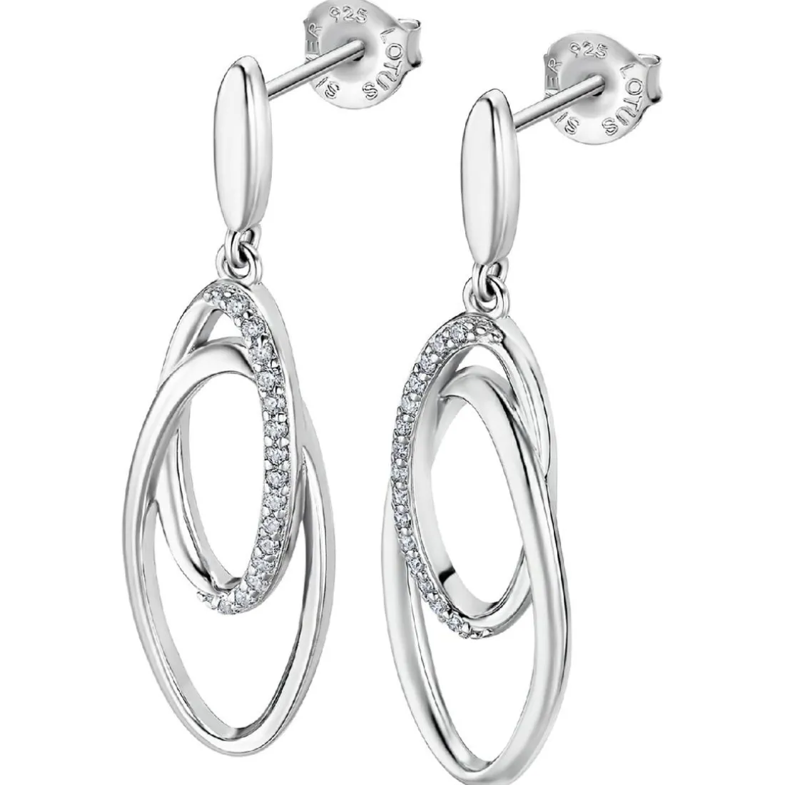 Boucles oreilles Lotus Silver Glam - LP3489-4-1 Argent 925/1000