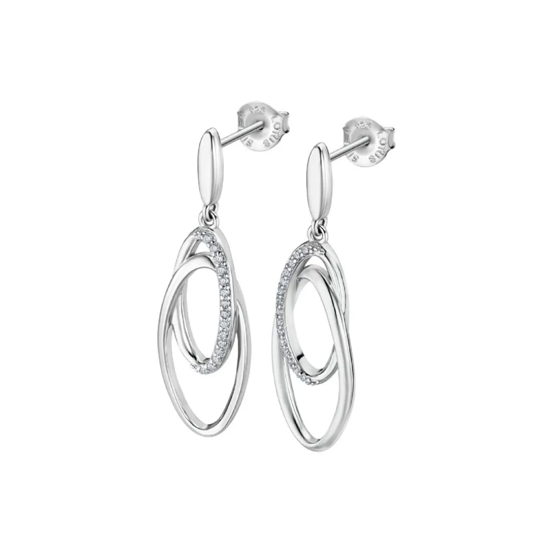 Boucles oreilles Lotus Silver Glam - LP3489-4-1 Argent 925/1000