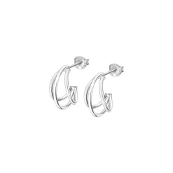 Boucles oreilles Lotus Silver Hoops - LP3282-4-1 Argent 925/1000