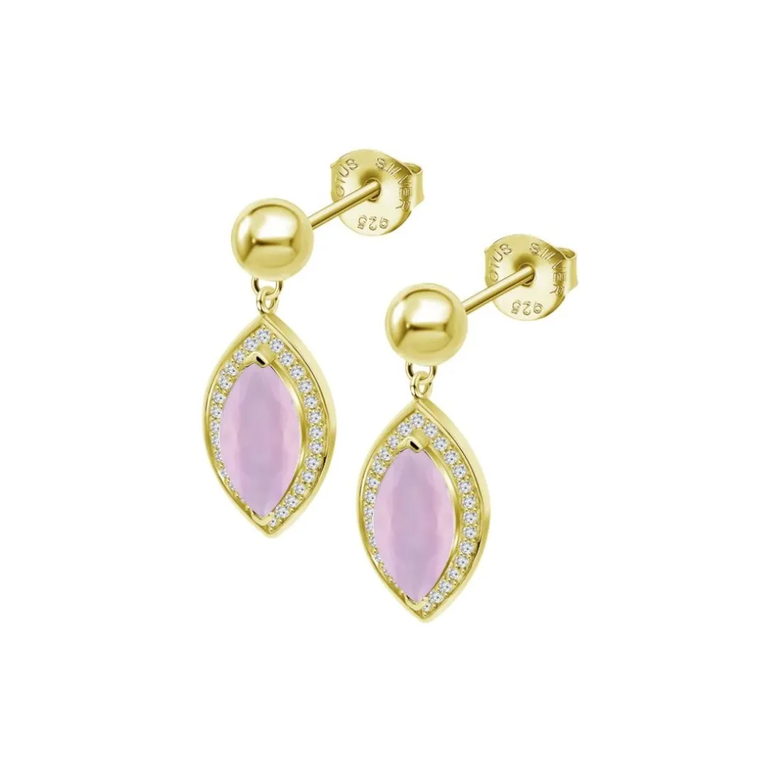 Boucles oreilles Lotus Silver Colors - LP3787-4-3
