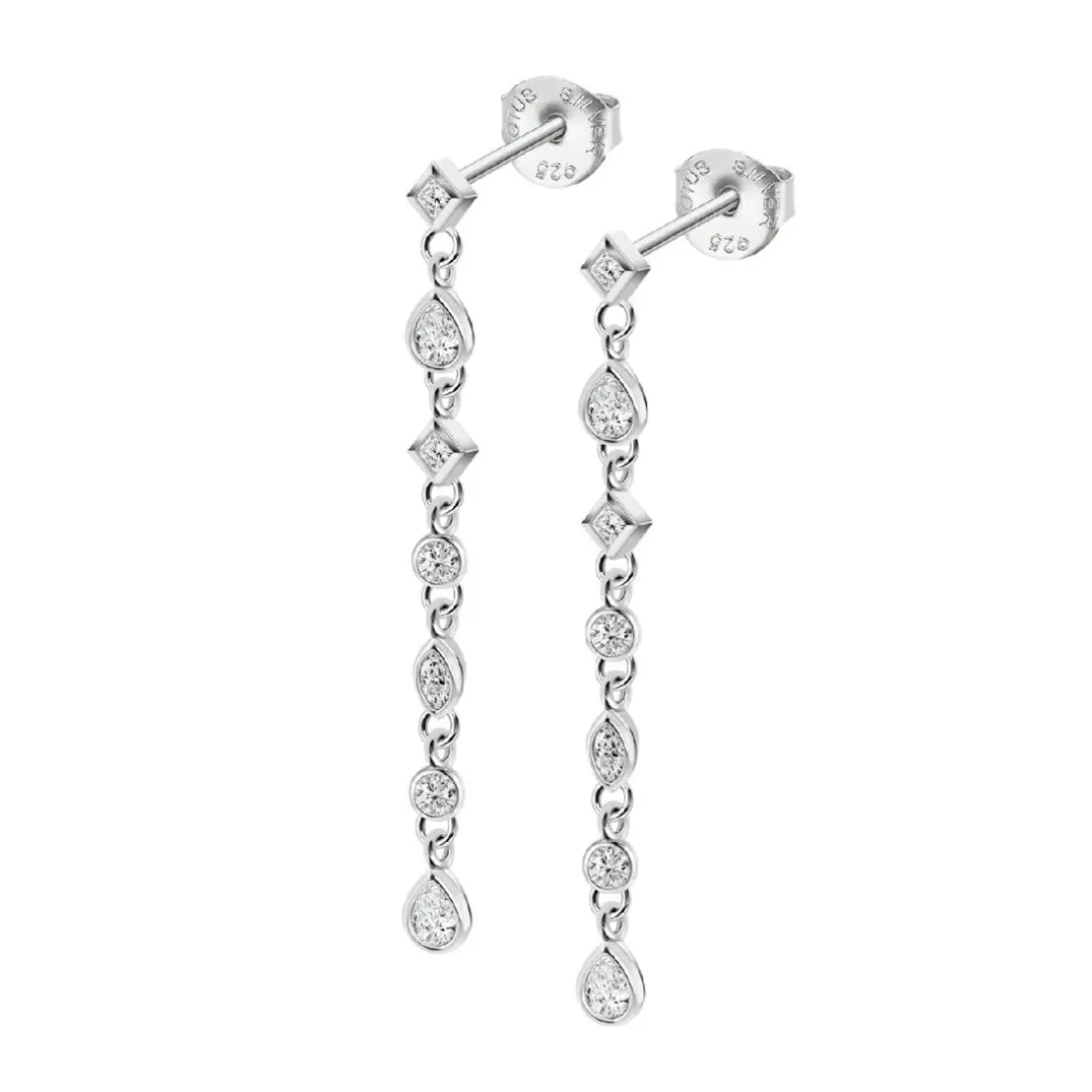 Boucles oreilles Lotus Silver Glam - LP3734-4-1 Argent 925/1000