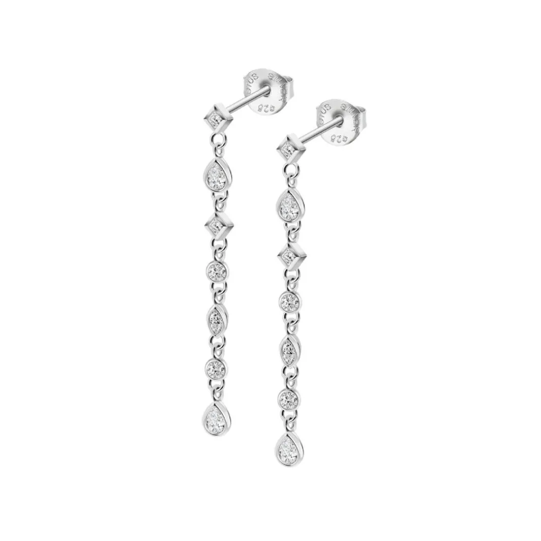 Boucles oreilles Lotus Silver Glam - LP3734-4-1 Argent 925/1000