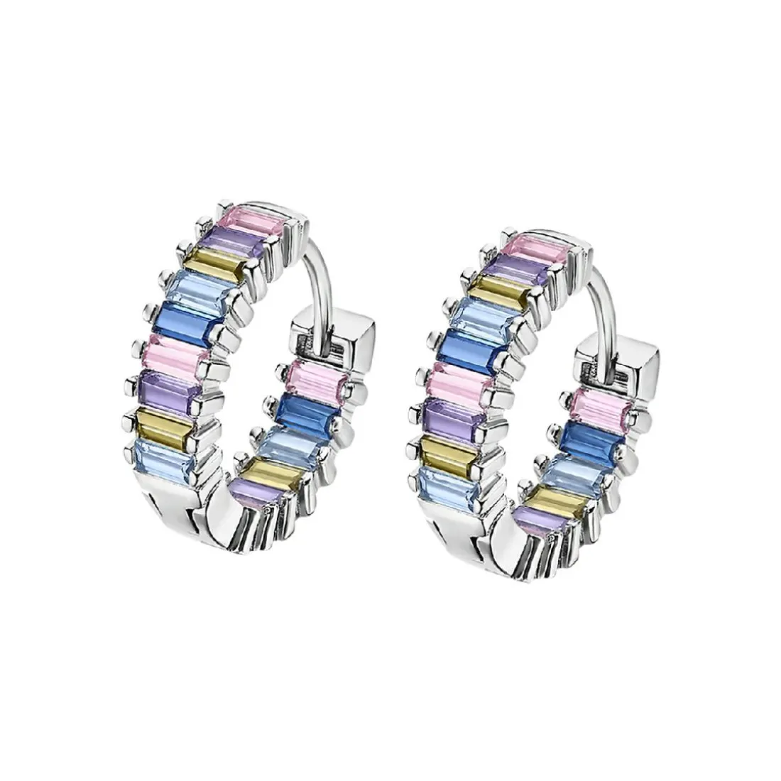 Boucles oreilles Lotus Silver Rainbow - LP3115-4-2 Argent 925/1000