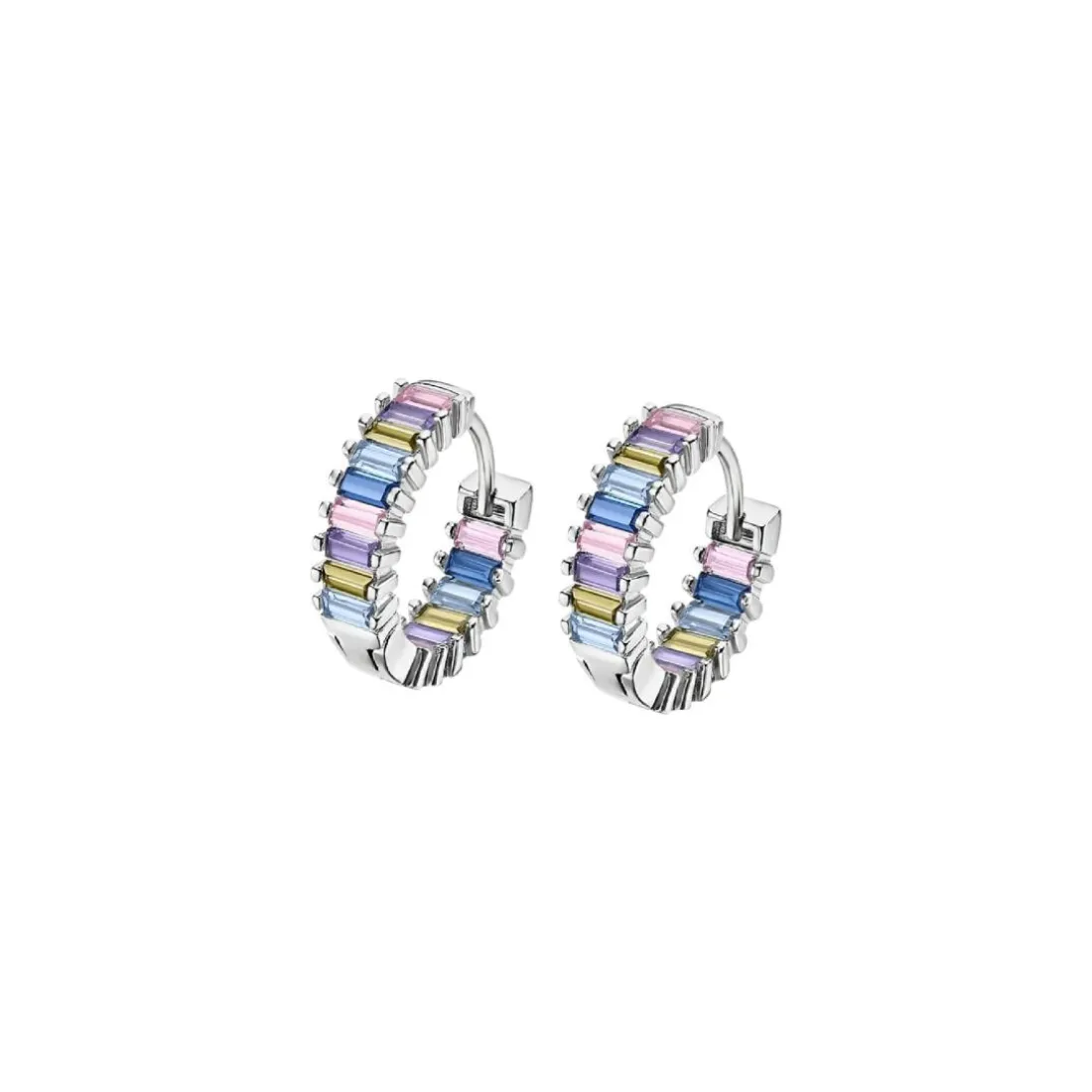 Boucles oreilles Lotus Silver Rainbow - LP3115-4-2 Argent 925/1000