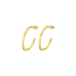 Boucles oreilles Lotus Silver Hoops LP3203-4-5 Argent doré
