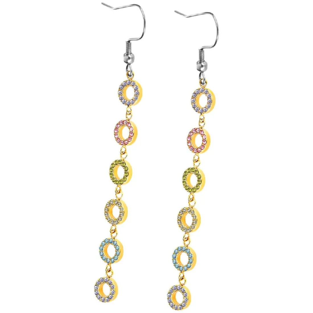Boucles oreilles Lotus Style Bijoux Bliss - LS2318-4-1 Acier