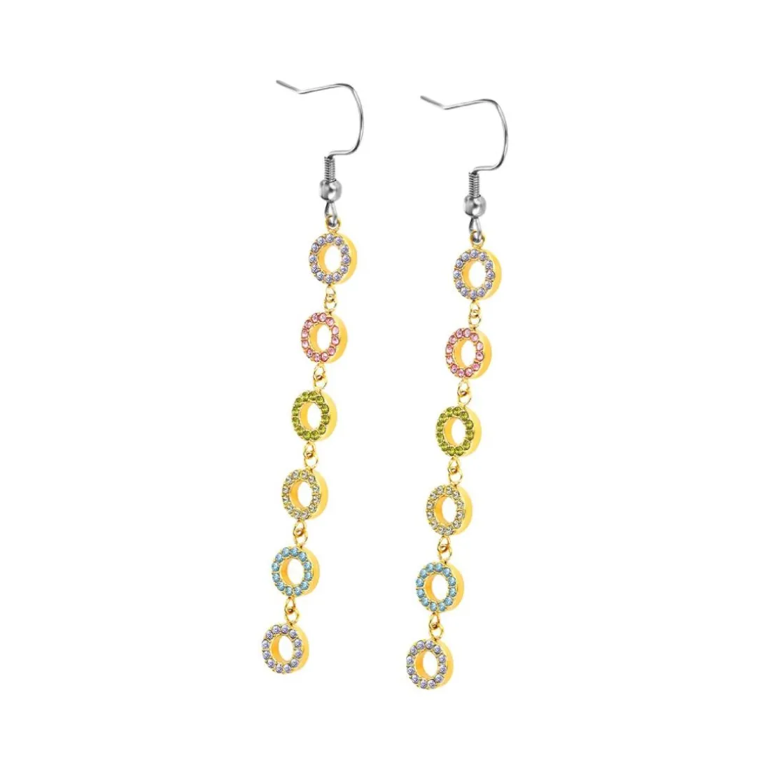 Boucles oreilles Lotus Style Bijoux Bliss - LS2318-4-1 Acier