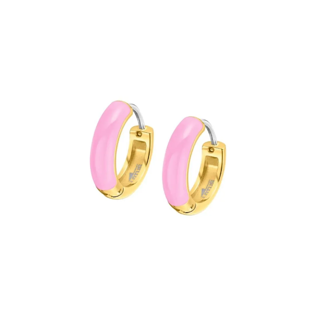 Boucles oreilles Lotus Style Bijoux Tropical Vibes LS2331-4-6 Acier doré
