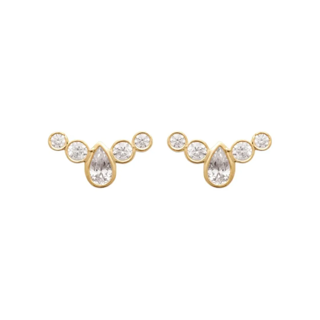Boucles oreilles Maison de la Bijouterie Sensimio Y3036ZZ0 Plaqué or