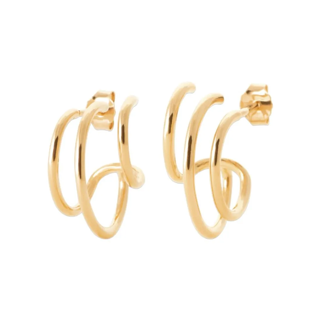 Boucles oreilles Maison de la Bijouterie Sensimio Y3035Y00 Plaqué or