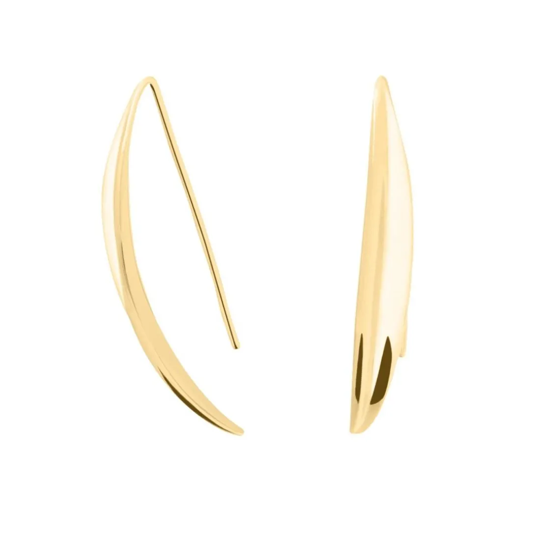 Boucles oreilles Pierre Lannier Bijoux Entasis - BJ20A2201 Acier Doré
