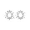 Boucles oreilles puces soleil Argent Maison de la Bijouterie W564V00