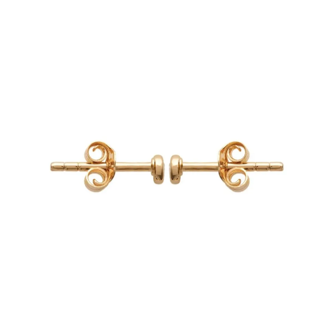 Boucles oreilles solitaire plaqué or 2mm Maison de la Bijouterie Y5ZZ5Z0Y