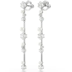 Boucles oreilles Swarovski Constella Bars - 5705614 Métal rhodié Argent