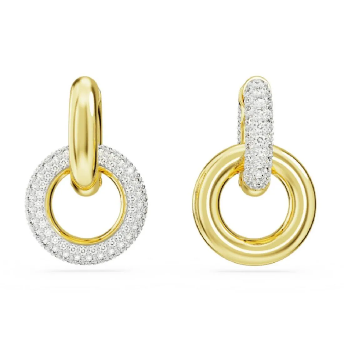 Boucles oreilles Swarovski 5668818 Dextera - PE InterLinked CRE/GOS
