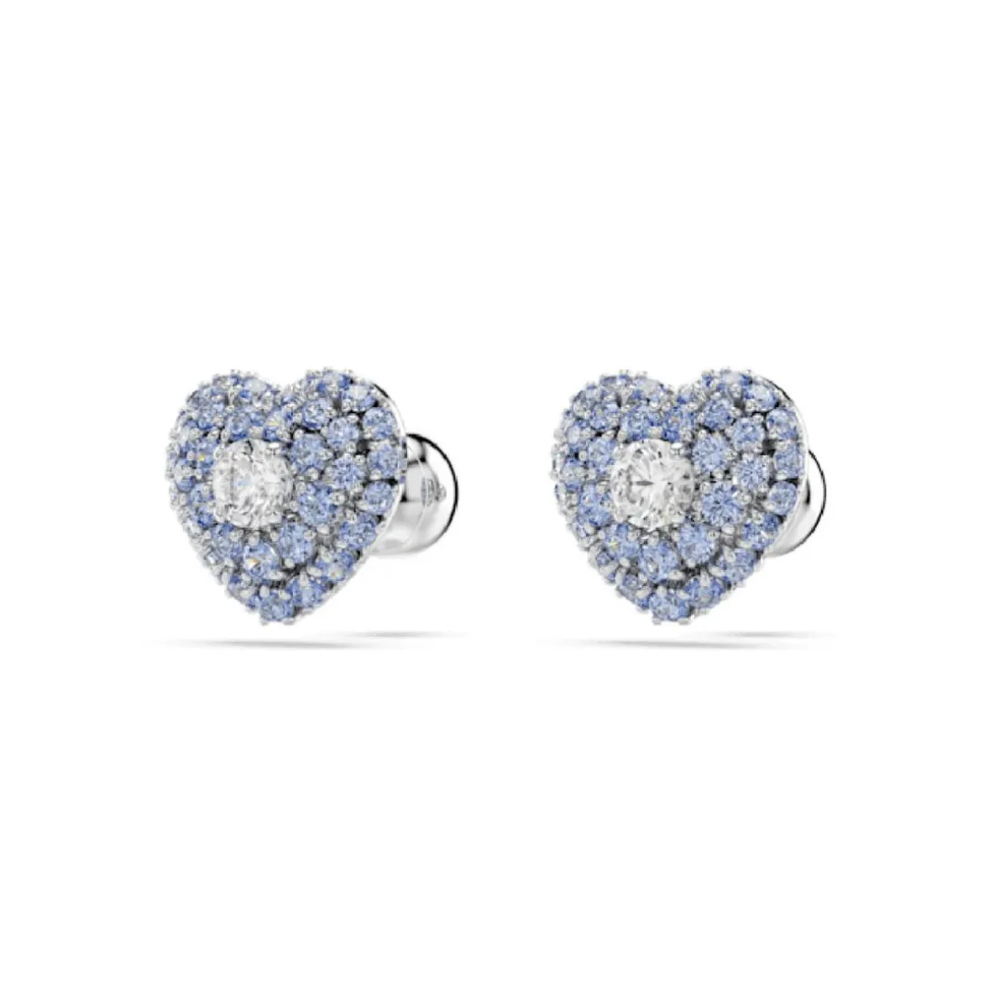 Boucles oreilles Swarovski Hyperbola Studs - 5683576 bleu,argent