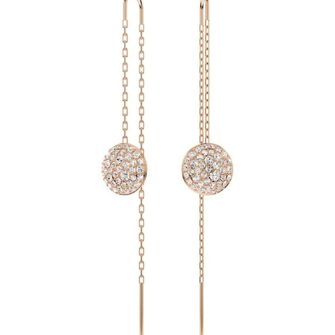 Boucles oreilles Swarovski Meteora - 5689427 argent,doré rose