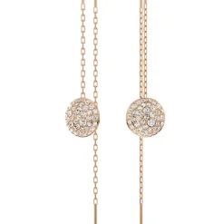 Boucles oreilles Swarovski Meteora - 5689427 argent,doré rose