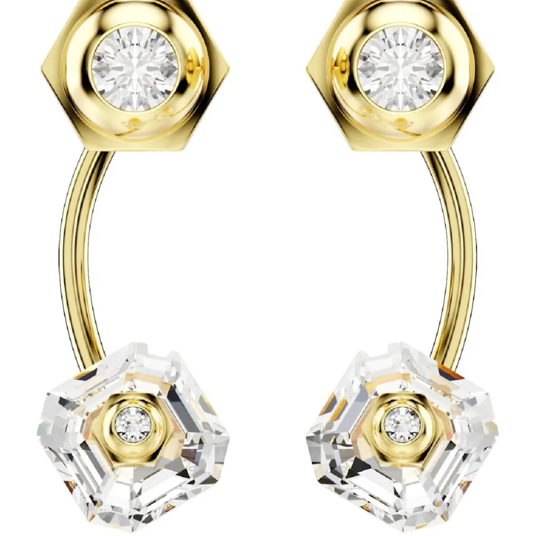 Boucles oreilles Swarovski Numina - 5677980 doré
