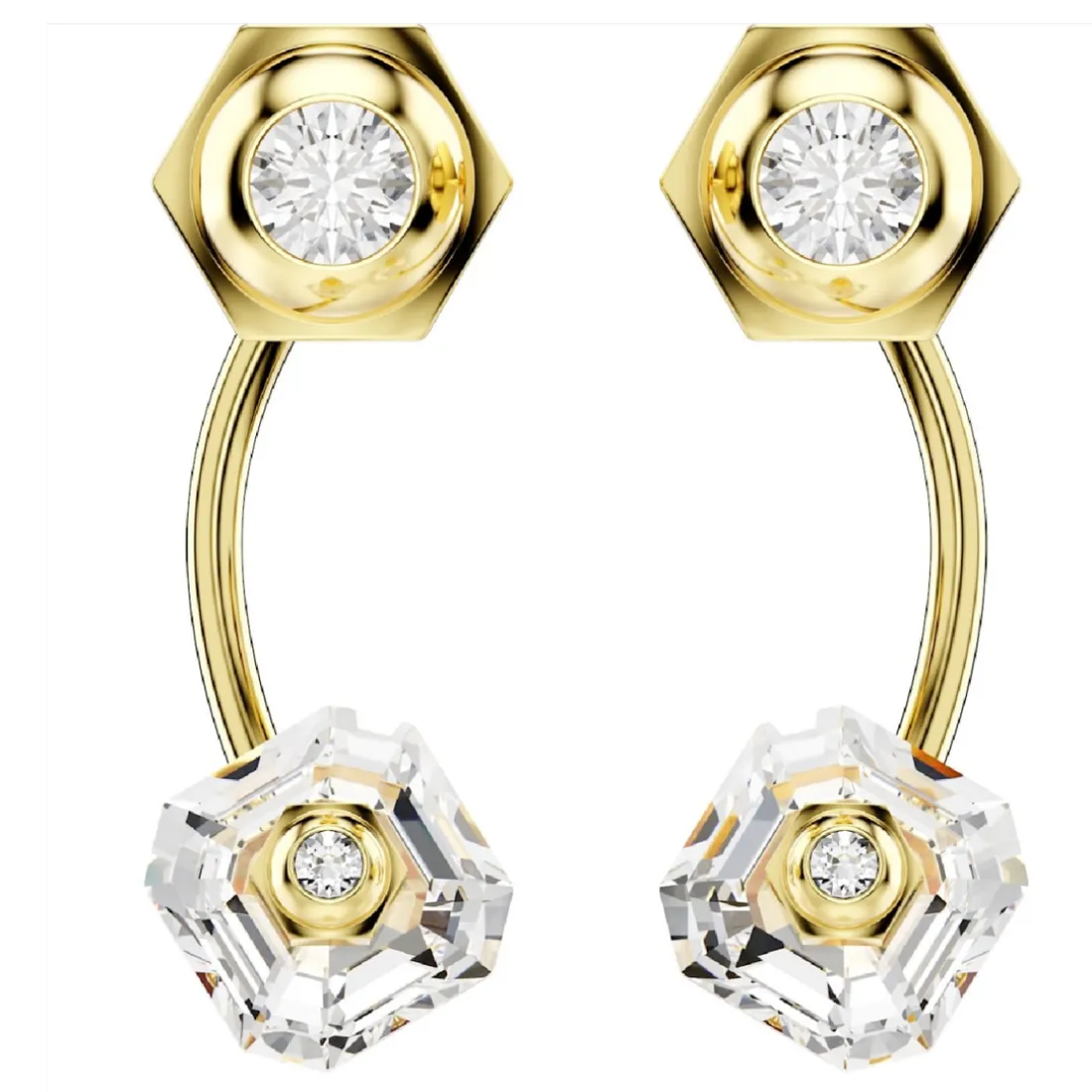 Boucles oreilles Swarovski Numina - 5677980 doré