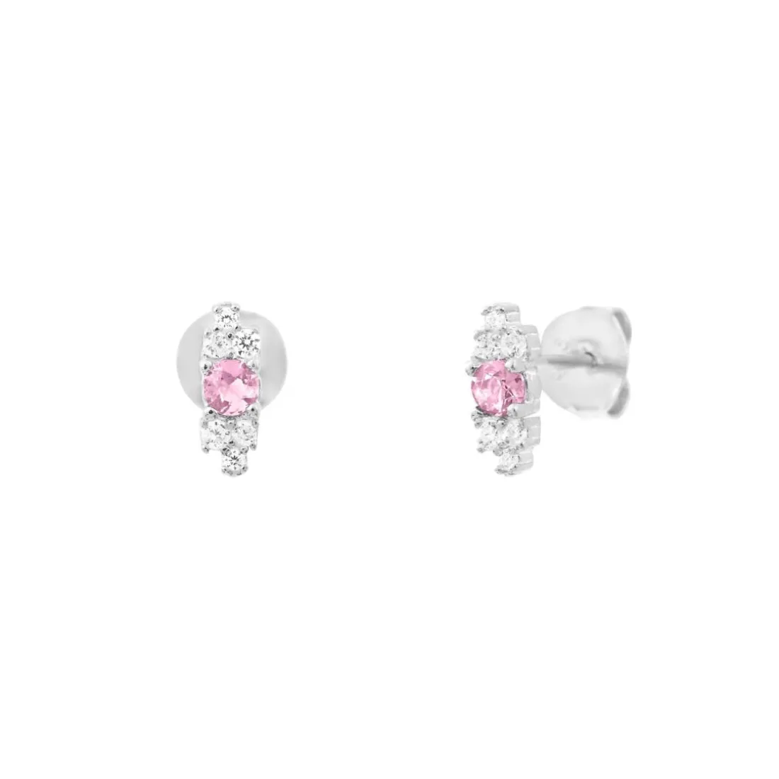 Boucles Punica bijoux Fine FIN_E02_RHO Argent