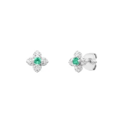 Boucles Punica bijoux Fine FIN_E08_RHO Argent