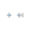 Boucles Punica bijoux Fine FIN_E07_RHO Argent