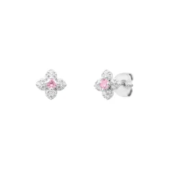 Boucles Punica bijoux Fine FIN_E06_RHO Argent