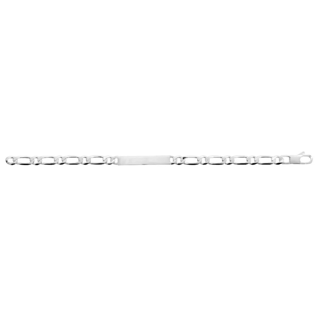 Bracelet Homme argent chainage figaro 1-1 6mm Maison de la Bijouterie 56Z006Y0