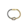 Bracelet Homme Guess Bijoux Sailor Knot JUMB05027JWYGST Acier Doré