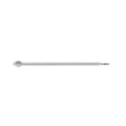 Bracelet Homme Guess Bijoux - JUMB01302JWSTS LION KING Acier Argent