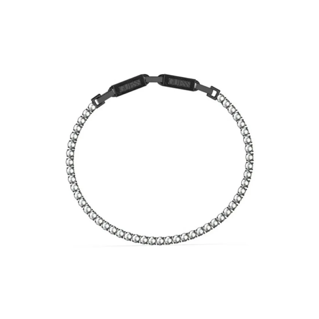 Bracelet Homme Guess Bijoux JUMB03237JWBK - Acier Transparent