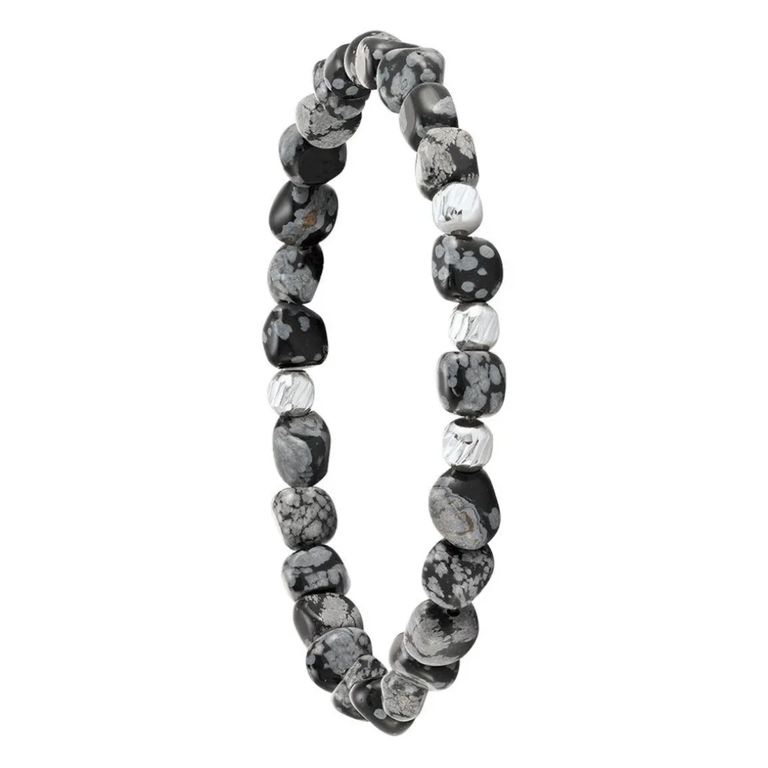Bracelet Homme Jourdan AJH150016B - BOREAL - Perle gris