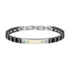 Bracelet Homme Morellato Bijoux SATM11 - Acier Noir