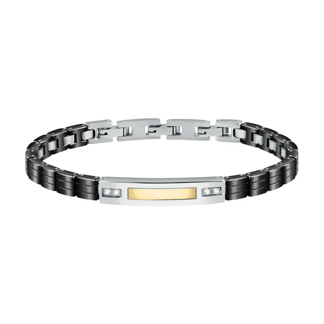 Bracelet Homme Morellato Bijoux SATM11 - Acier Noir