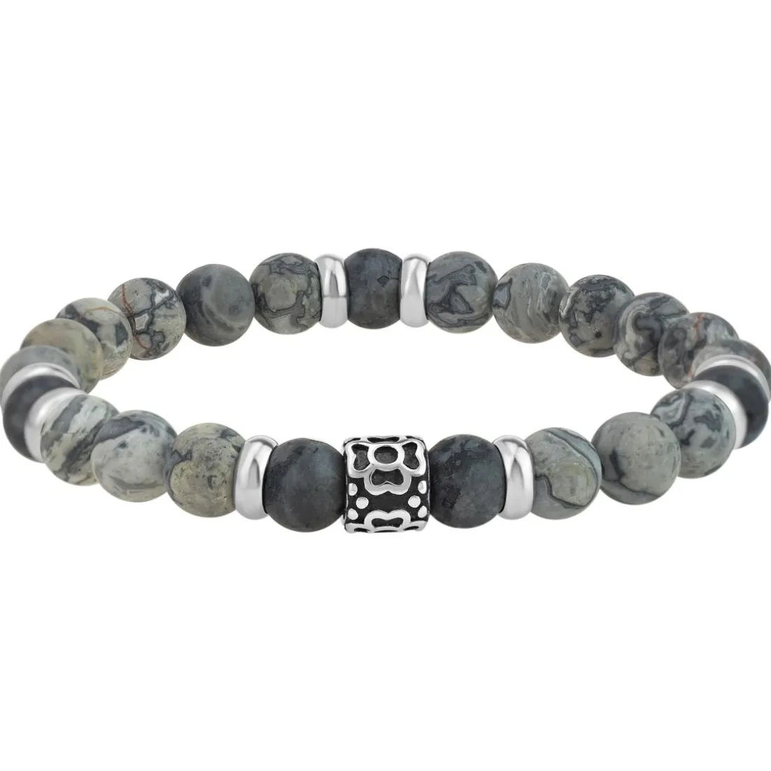 Bracelet Homme So Charm - B4279-GRIS - Bracelet Mode Gris