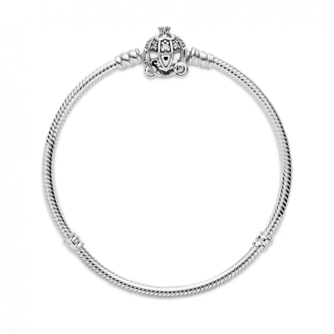 Bracelet Cendrillon Fermoir Carrosse Citrouille Disney x Pandora