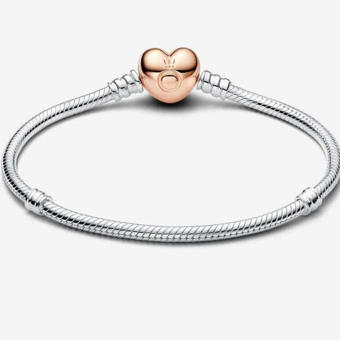 Bracelet Cœur & Maille Serpent Moments