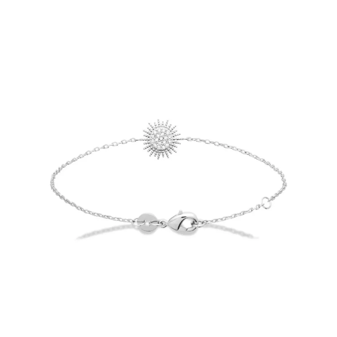Bracelet fantaisie Femme étoile argent rhodié Maison de la Bijouterie VW3Y5WZV