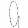 Bracelet Femme Angèle M B2373-ARGENT - Métal Argent