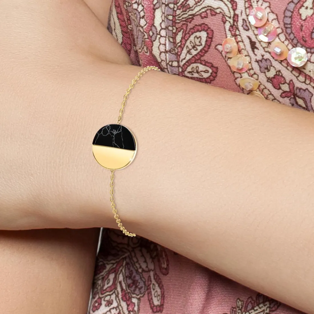 Bracelet Femme Angèle M B2422-DORE