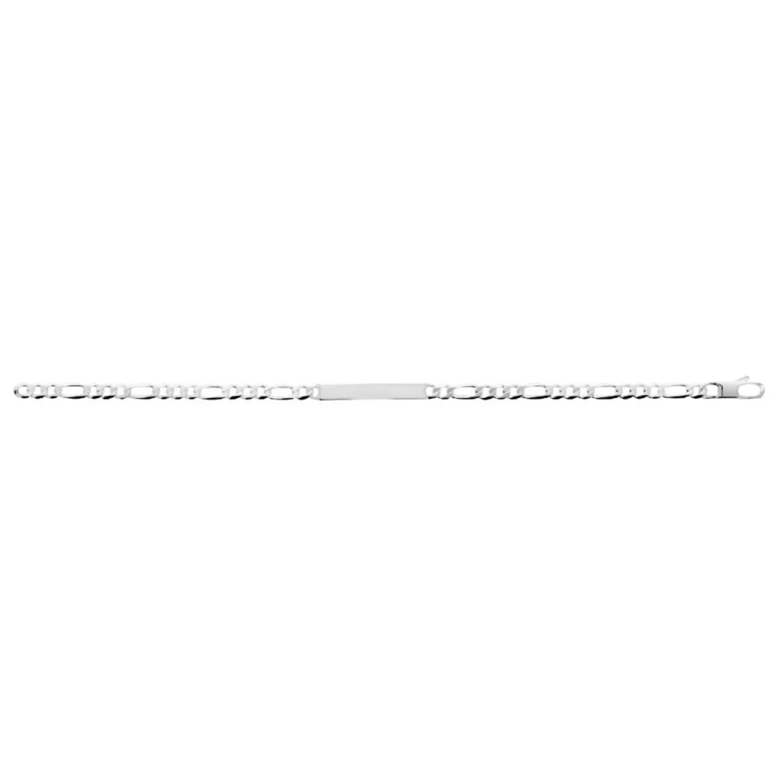 Bracelet femme argent chainage figaro 1-3 4mm Maison de la Bijouterie 563004ZV